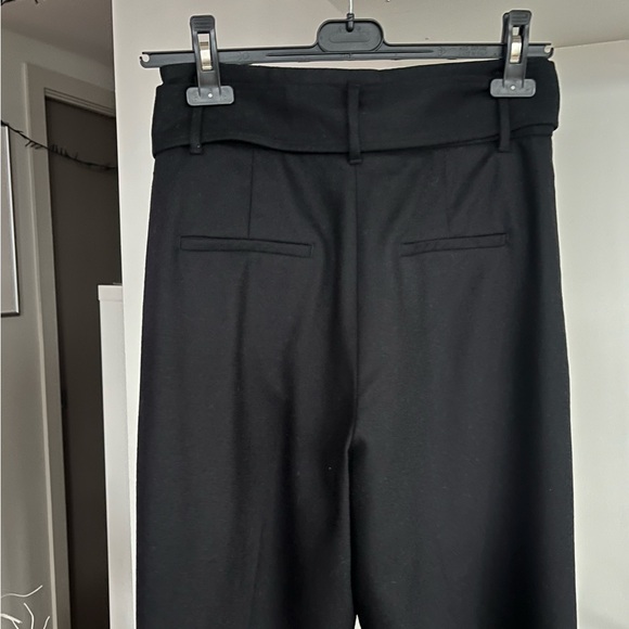Aritzia Wilfred Gia Elegant Black Women's High-Waisted Pants Sz 6 - Picture 13 of 17